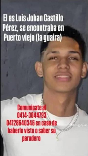 Luis Johan castillo Pérez