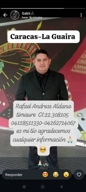 Rafael andres Aldana timanure