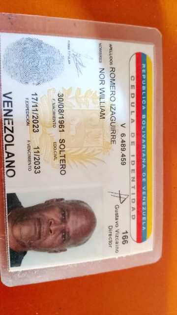 Nor wuilian romero Isaguire