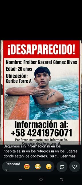 Freiber nazareth Gómez Rivas