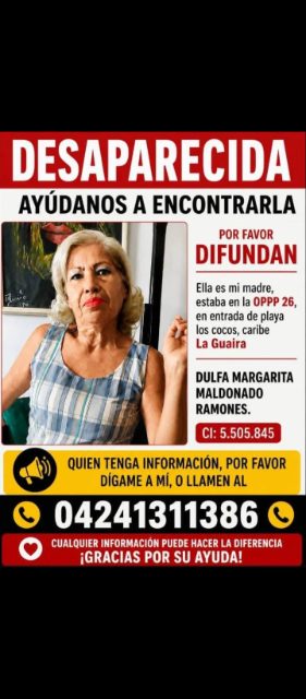 Dulfa margarita Mileidy Sanchez