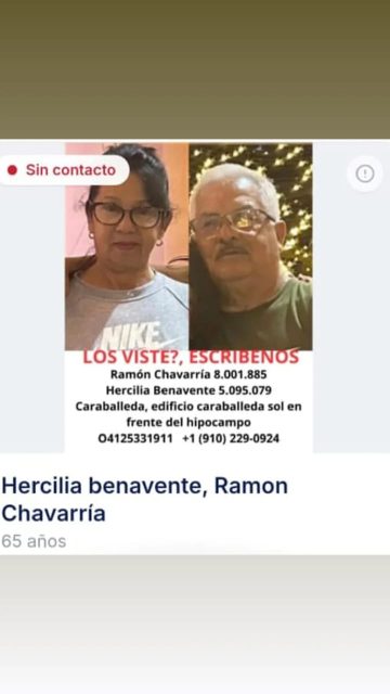 Ramón Chavarría y hercilia Benavente