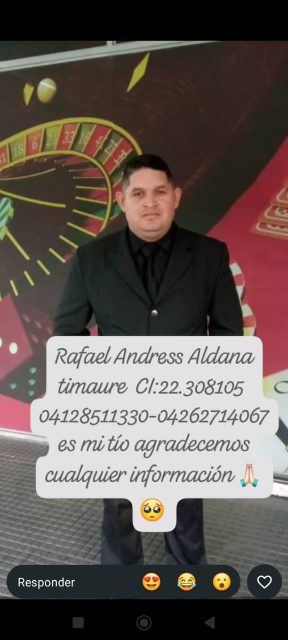 Rafael Andress Aldana timaure