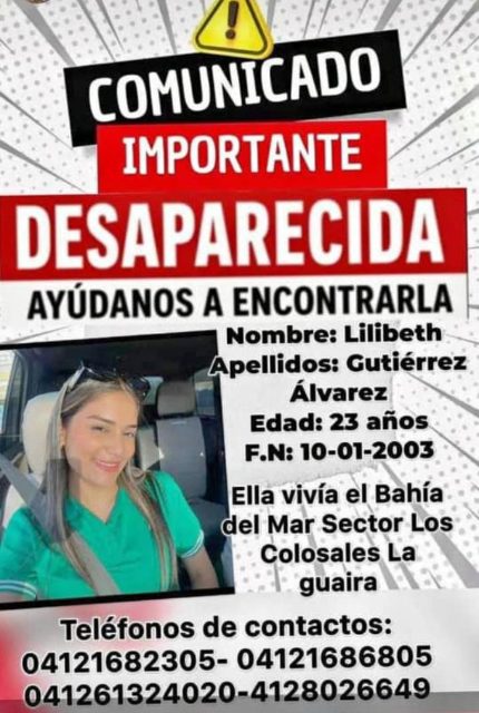 Lilibeth Chiquinquirá Guitiérrez Zapata
