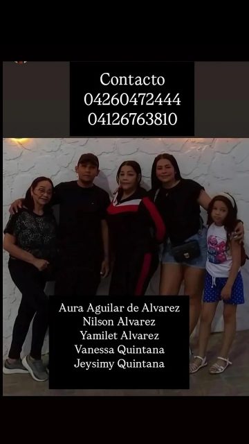 Aura Aguilar Yamileth alvarez Nilson Alvarez Vanessa Quintana jeysimy Quintana