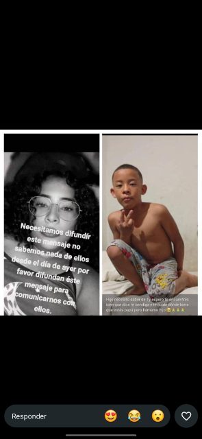 Yuliannys ladino y Leonel rojas