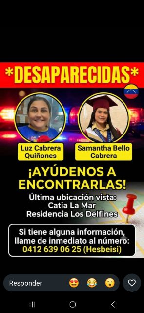 Luz quintero y samanta cabrera