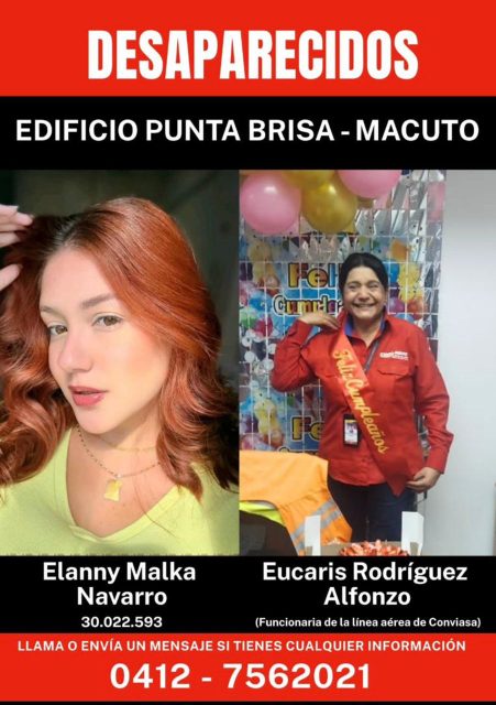 Elanny Malka Navarro y Eucaris Rodríguez Alfonzo