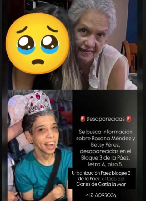 Roxana Méndez y Betsy Pérez