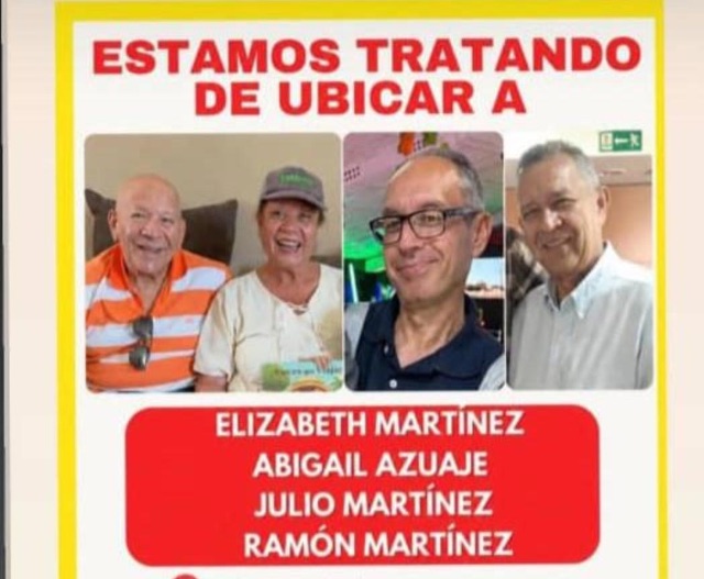 Abigail Azuaje Elizabeth Julio y Ramon Martinez
