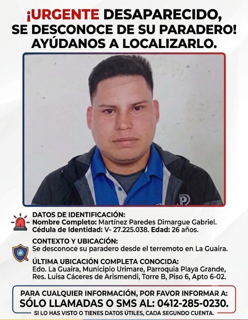 Martinez Paredes Dimargue Gabriel,