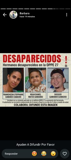 Franchesca gamardo,Noah matos y desser gamardo