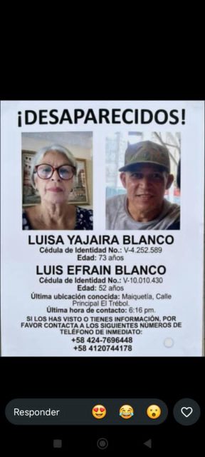 Luisa Yajaira Blanco, Luis Efraín Blanco