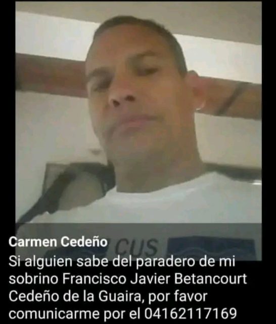 Francisco Javier Betancourt cedeño