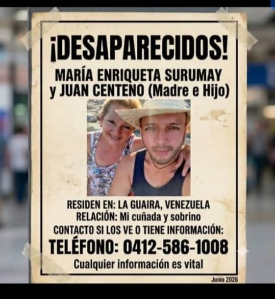 María Enriqueta surumay  Juan Pablo centeno