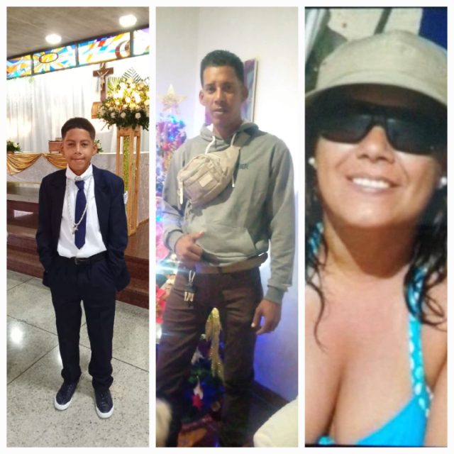 Freyet olivero Francisco oliveros maritza mariño