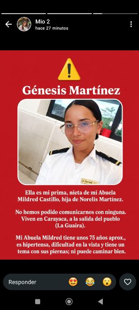 miled castillo y génesis Martinez