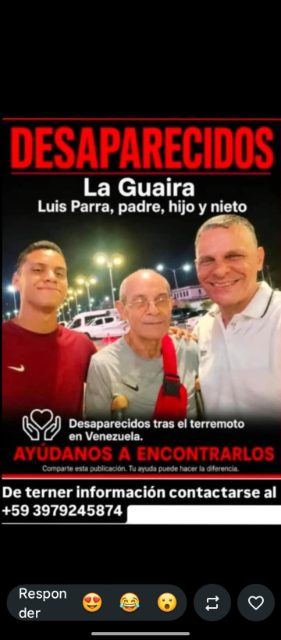 Luis Felipe Parra, Papá y Abuelo