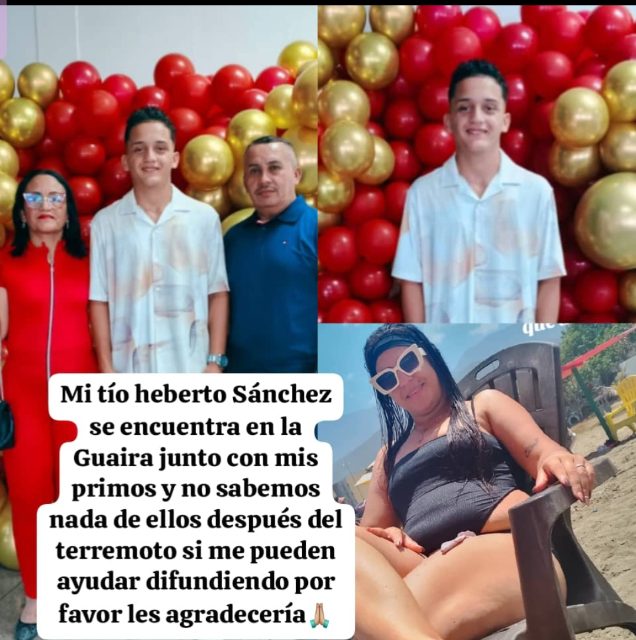 Herberto  Suárez y su familia