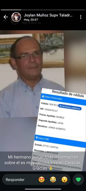 Jorge Muñoz Alberto león