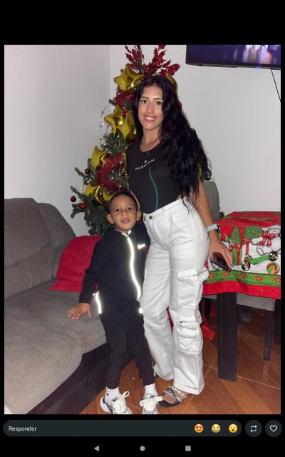 Yanelcy Chávez y Logan Hernández Chávez