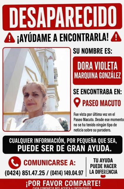 Dora violeta  Marquina  gonzale!