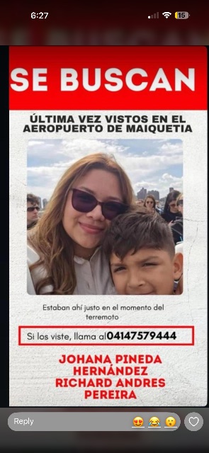Johana Pineda y Richard Andres