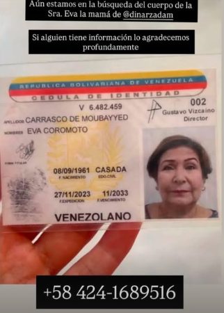 Eva Coromoto Carrasco de Moubayyed