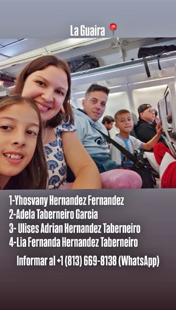 Yhosvany Hernández Fernández. Adela taberneiro garcia y sus hijos: ulises y lia