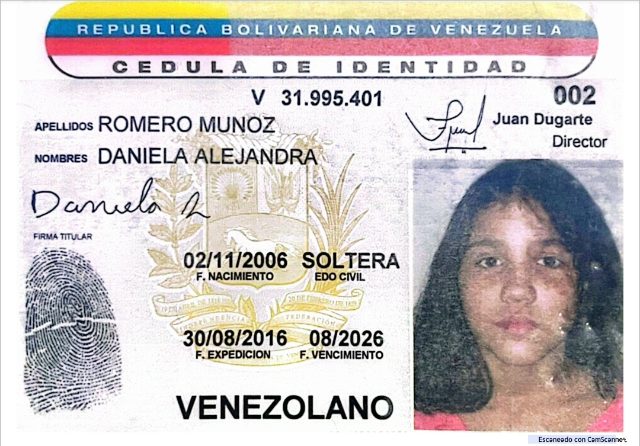 Daniela Alejandra Romero Muñoz