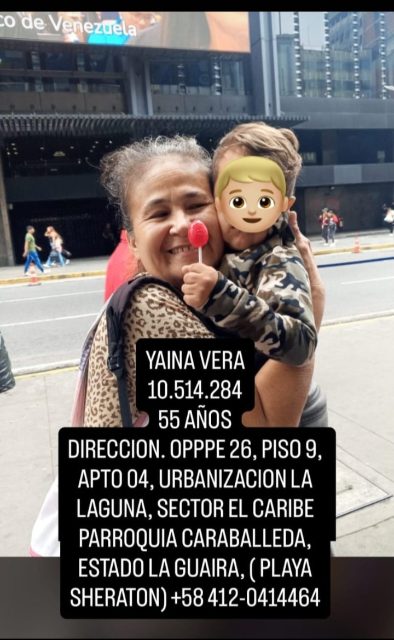 Yaina Yusmely Vera Zambrano