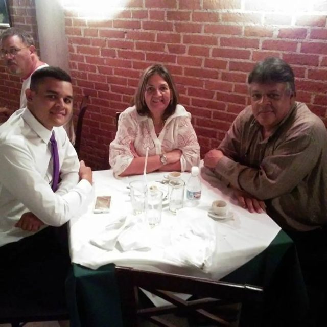 Rafael Viloria Lira y familia