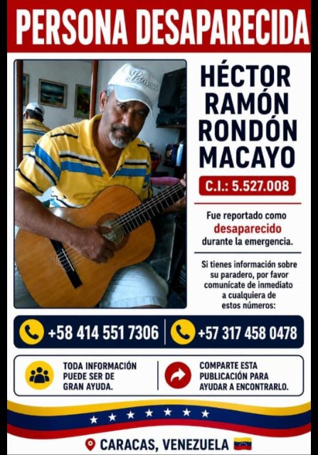 Héctor Ramon Rondón Macayo