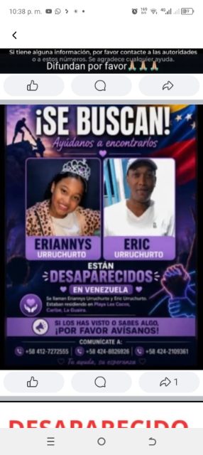 Irianny Eric urruchurto Gilena Blanco