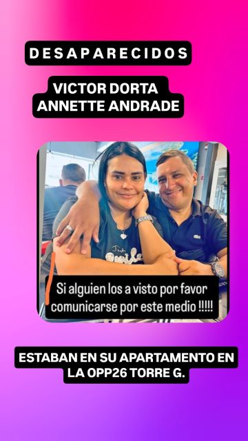 Victor Dorta y Annette Andrade
