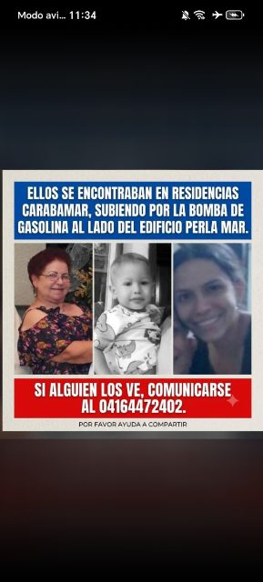 Gladys Santos Martinez  Glaimar Toledo Freites Marcel Jesús Toledo