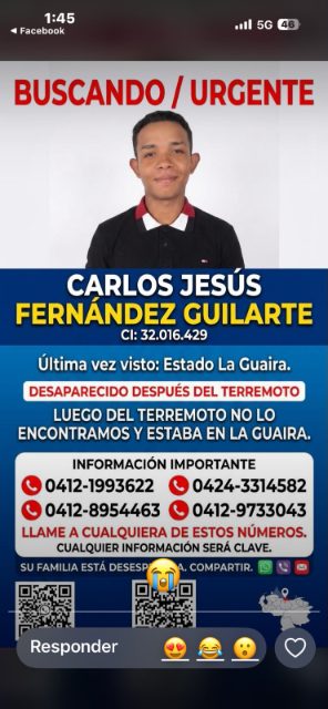 CARLOS JESÚS  FERNÁNDEZ GUILARTE
