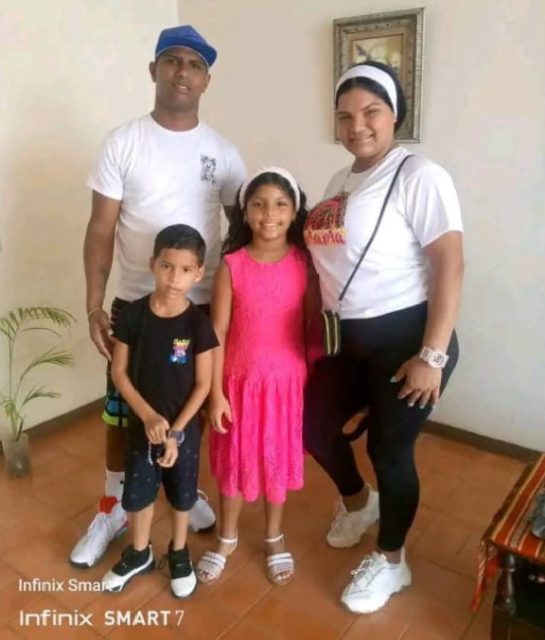 Leonardo Madera Lastra, Jennifer, Victora y Leonardo
