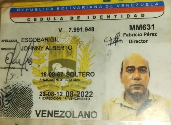 YOHNNY ESCOBAR