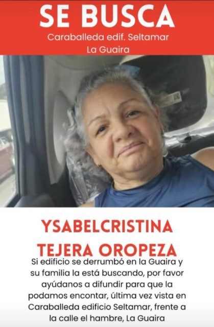 Ysabell Cristina Tejera Oropeza