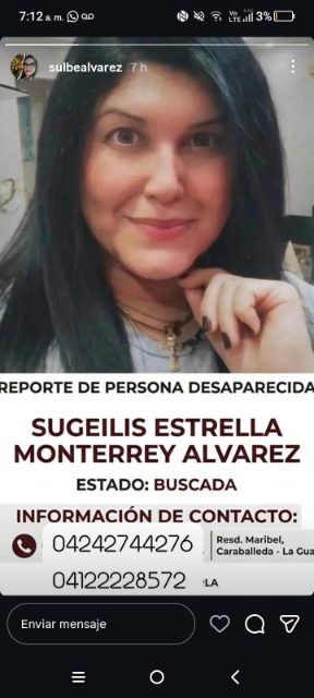 Sugelis Estrella Monterrey Alvarez