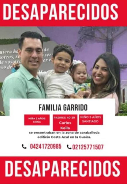 Familia Garrido la Guaira res costa azul