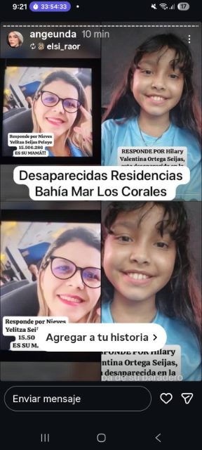 Nieves yelitza sejias pelayo