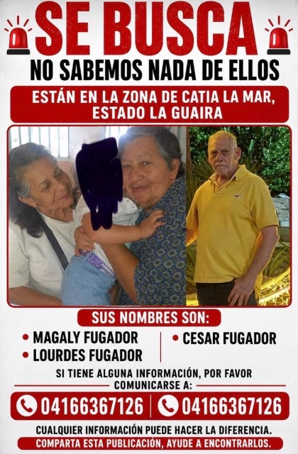 Magaly fugador Lourdes Fugador y Cesar Fugador