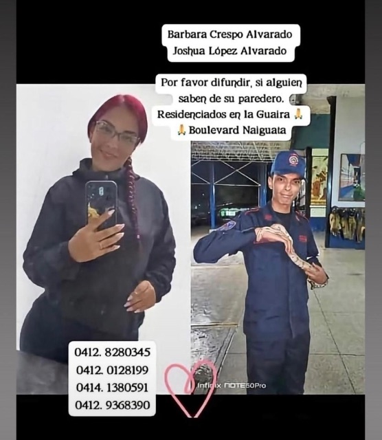 Barbara Crespo Alvarado Joshua López Alvarado