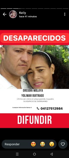 Gregori nolaya, yolimar buitrago