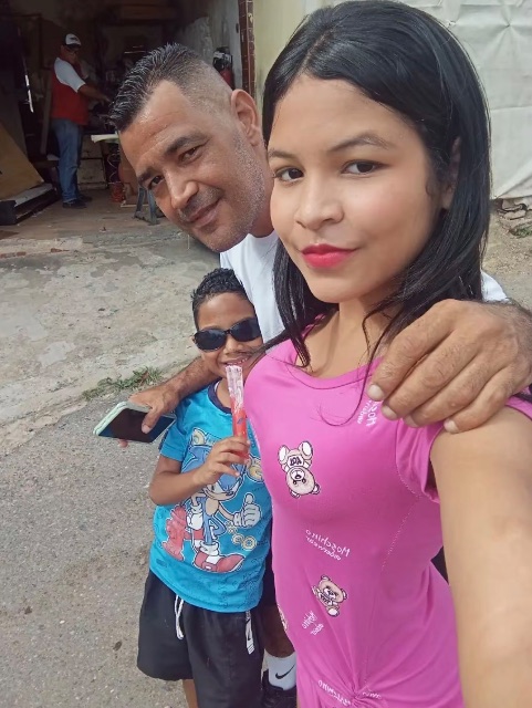 Julio colmenares y Horiannys colmenares