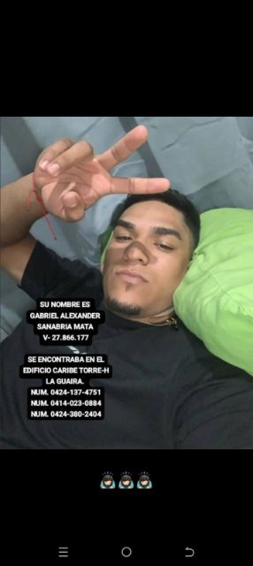 Gabriel Alexander Sanabria mata