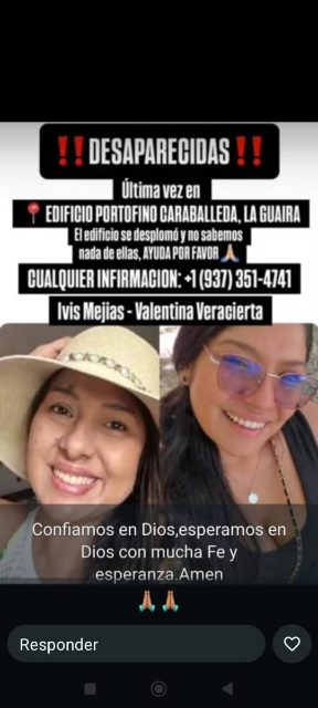Iris Mejías y valentina veracierta