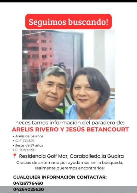 Arelis Rivero y Jesús Betancourt